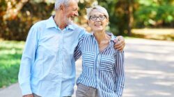 couple walking together